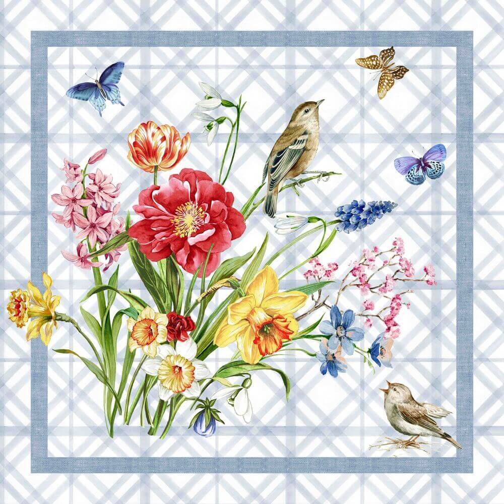 Easter Theme Bundle  Tablecloth and Set of 4 Napkins - 4 Designs