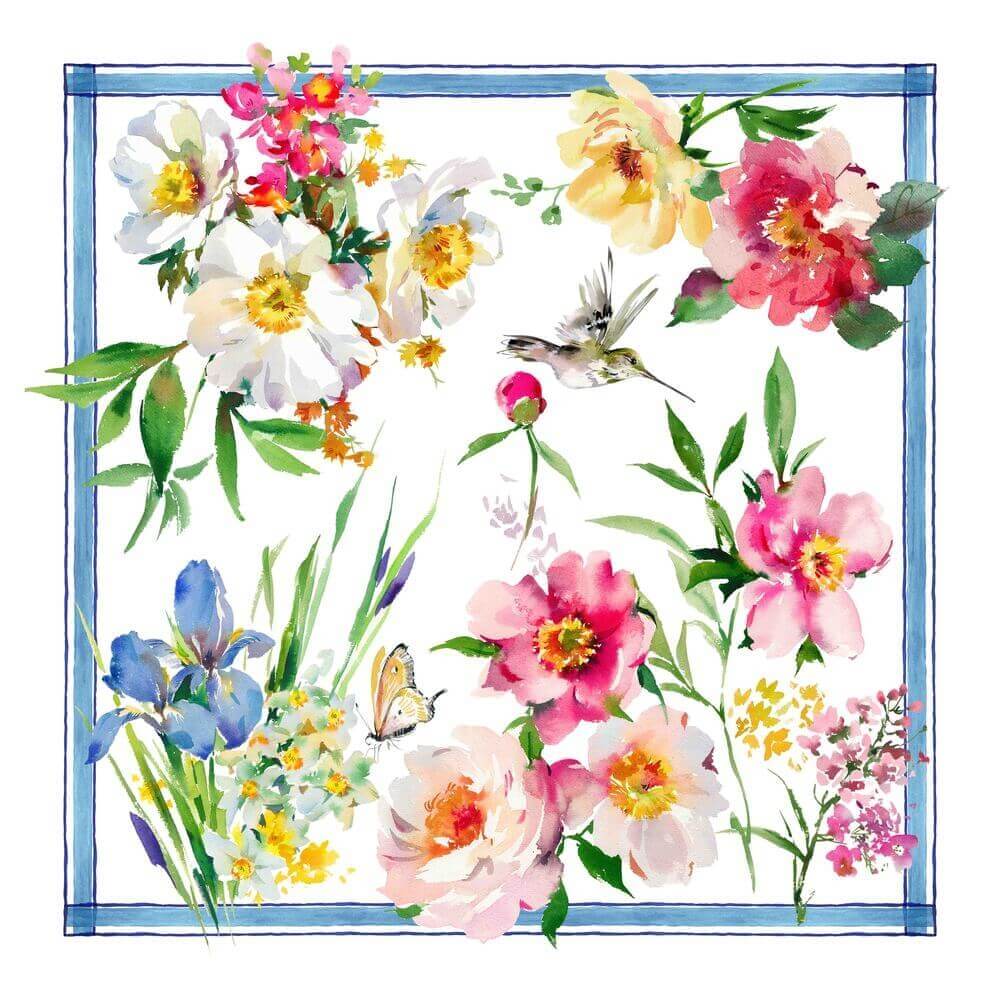 Primavera Tablecloth and Set of 4 Napkins