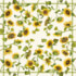 Sunflower Tablecloth Accompanied by a set of 4 Napkins and Two Tea Towels