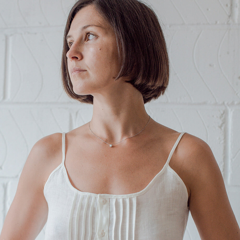 Ash — Pintuck Camisole, Type - PDF