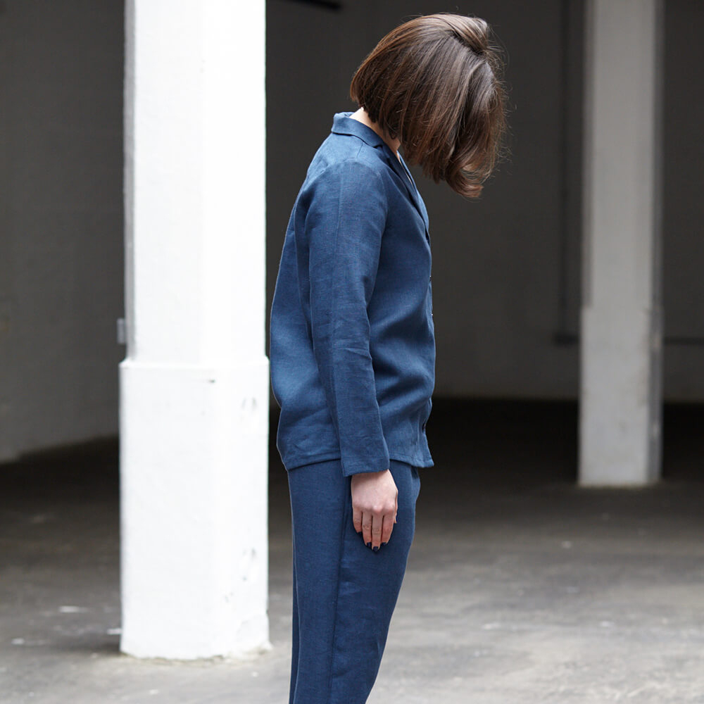 Devin Linen Pajamas, Type - PDF