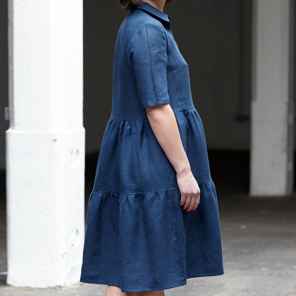 Sewing Patterns - Avery Tiered Shirt Dress