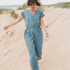 Sewing Patterns - Alejandra Elastic Waist Jumpsuit