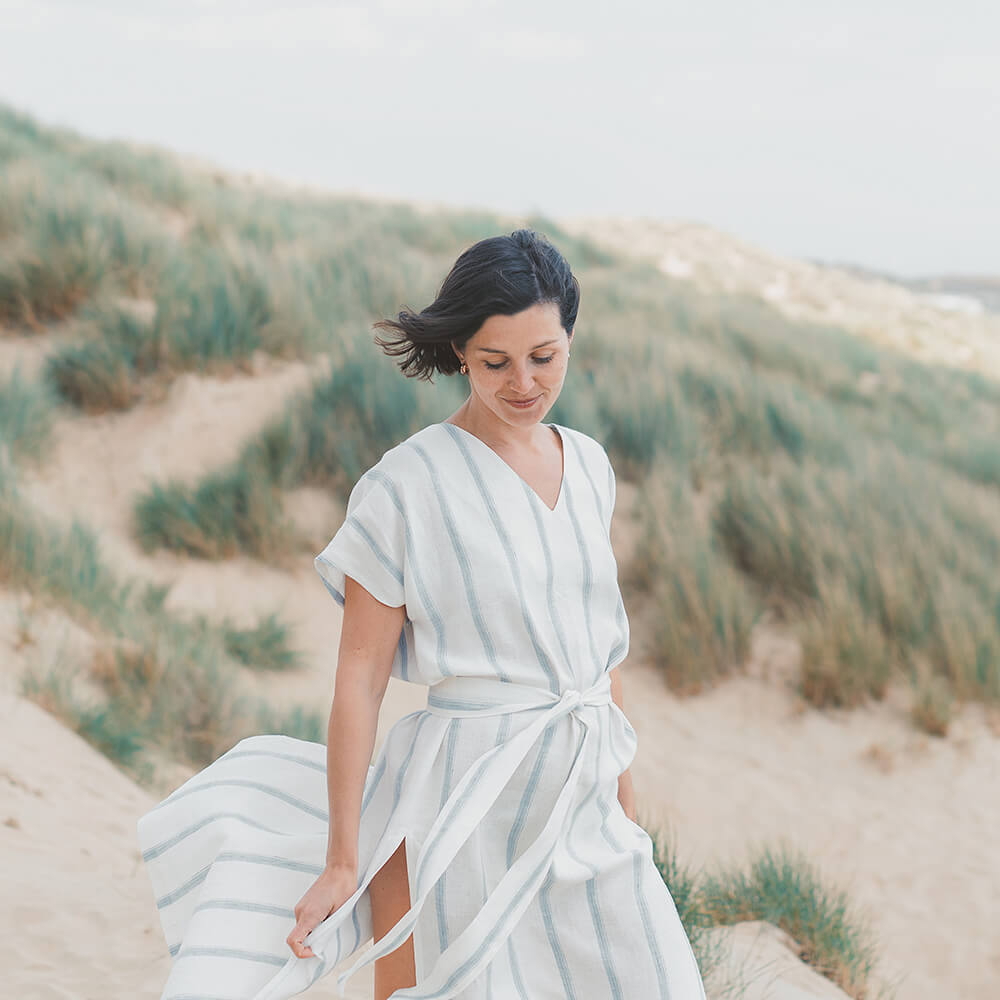 Sewing Patterns - Antonia — Kaftan With Side Slits