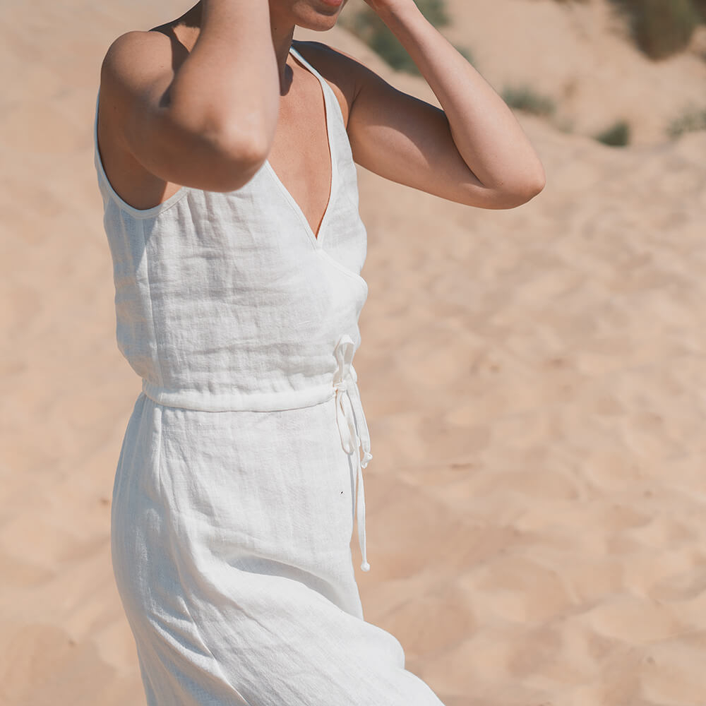 Lucia — Wrapped Camisole Sundress, Type - PDF