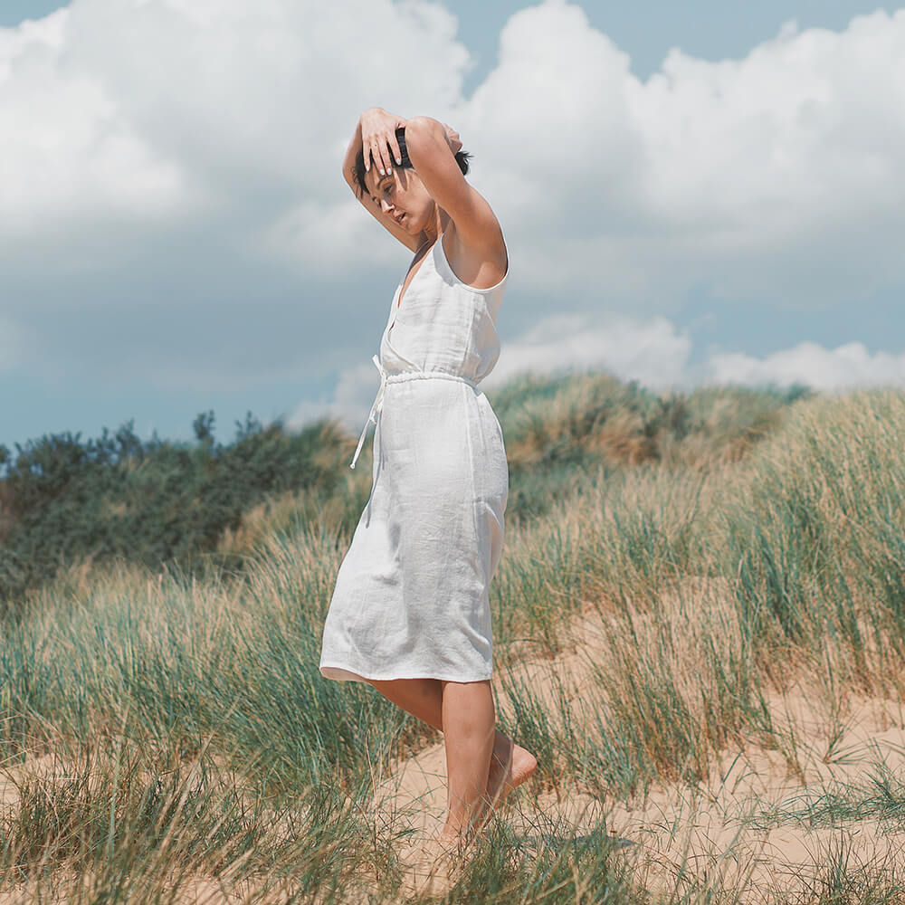 Lucia — Wrapped Camisole Sundress, Type - PDF