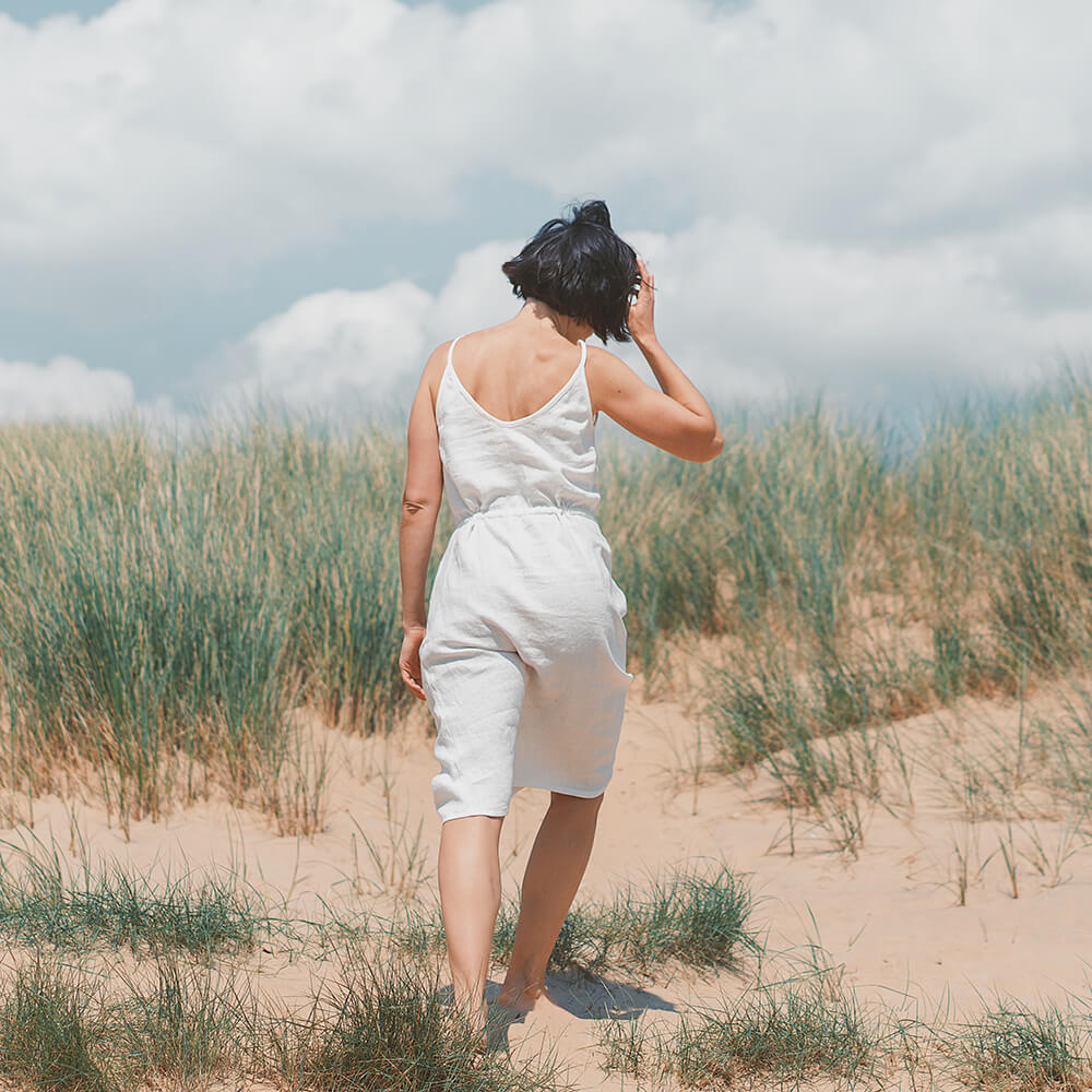 Lucia — Wrapped Camisole Sundress, Type - PDF