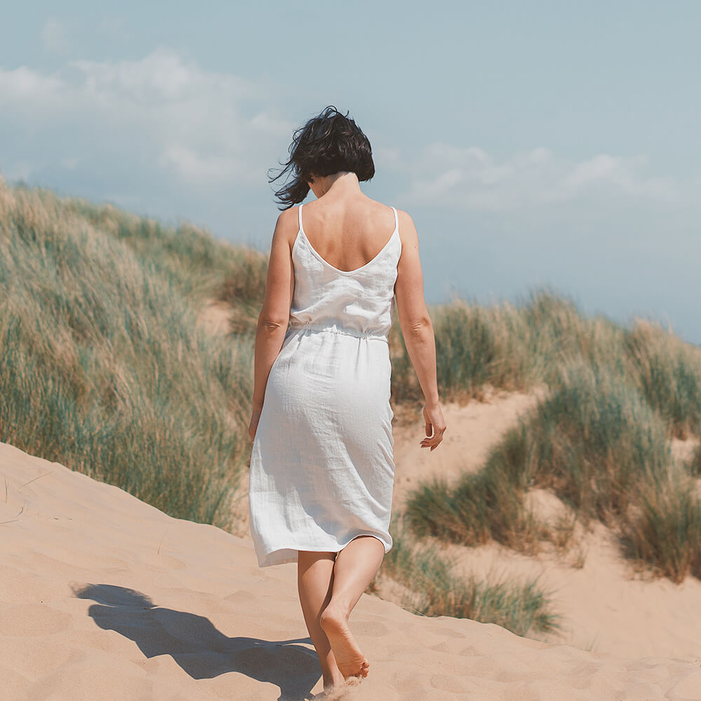 Lucia — Wrapped Camisole Sundress, Type - PDF