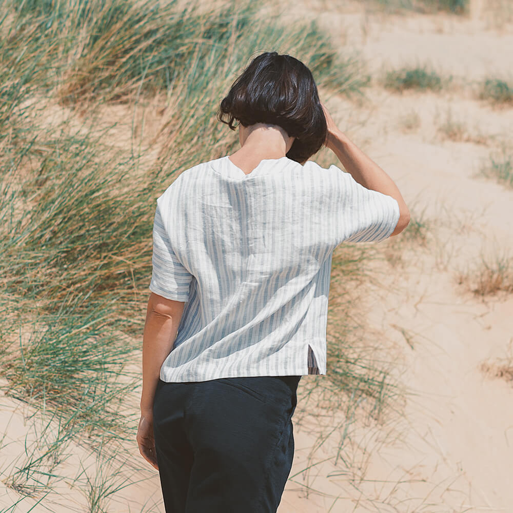 Ines — V-neck Top, Type - PDF