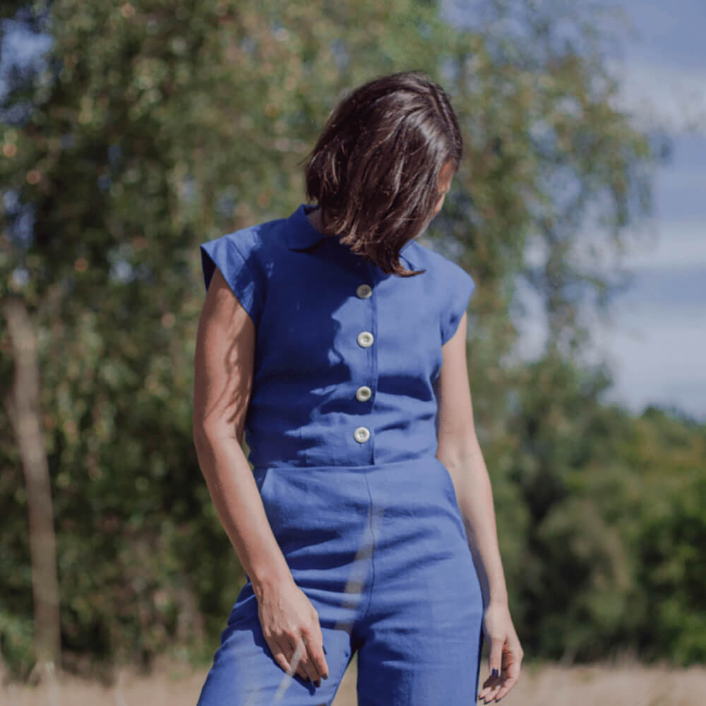 Sloan — Fitted Jumpsuit, Type - PDF