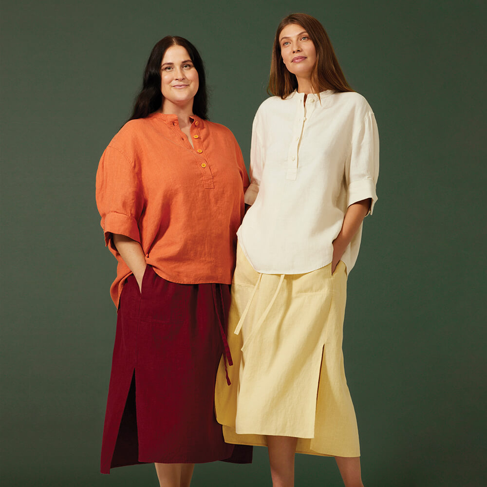 Lily — Linen Dress, Tunic, Blouse and Skirt, Type - Premium Paper, Single Size - 10 to 16