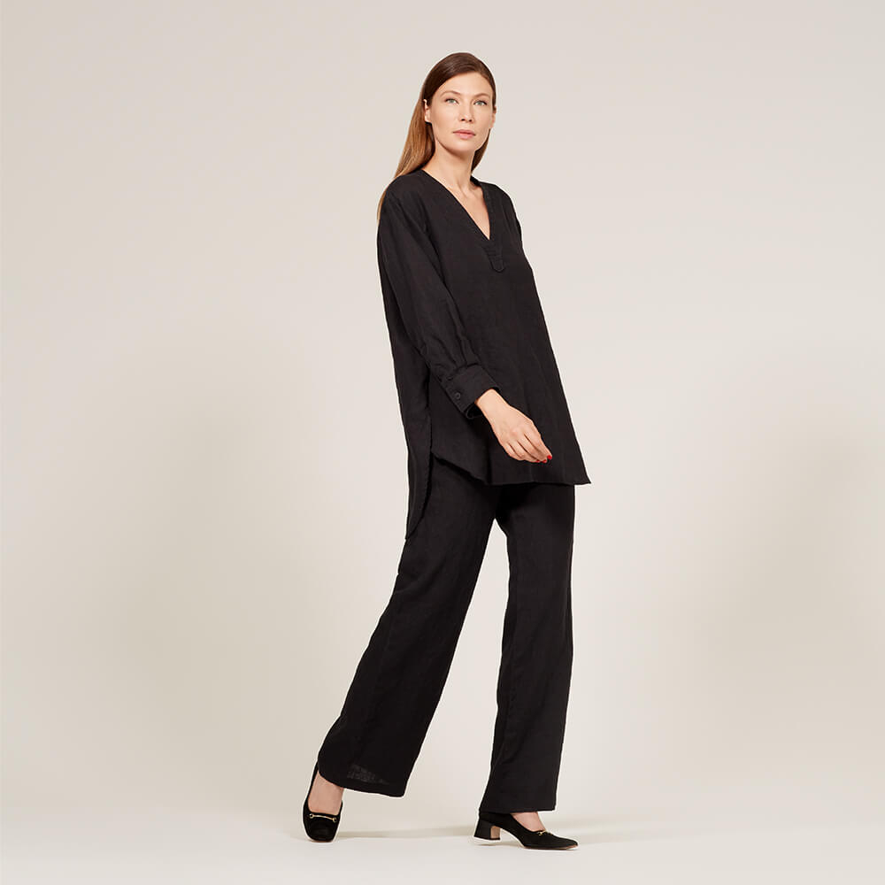 Cameron — Linen Pullover Dress, Blouses and Top, Type - Premium Paper, Single Size - 2 to 8