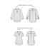 Sewing Patterns - Cameron — Linen Pullover Dress, Blouses and Top
