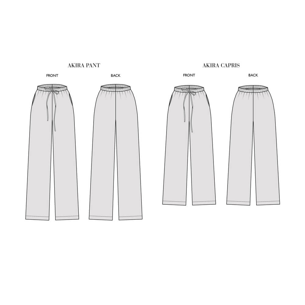 Akira — Linen Wrap, Short Cardigan, Long Cardigan, Pants and Capris  - (All Sizes Included)