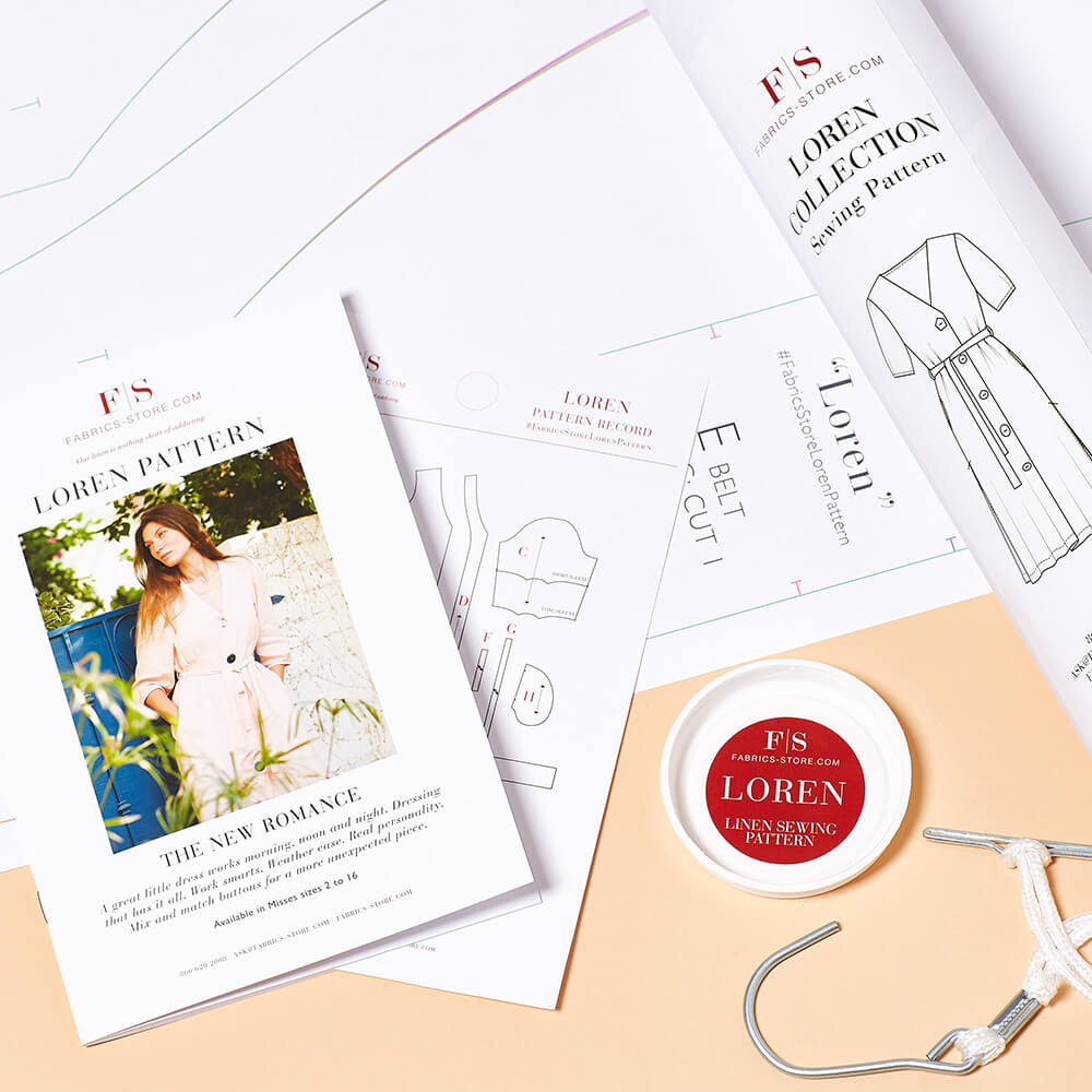 Loren — Linen Pullover Dresses, Type - Premium Paper, Single Size - 10 to 16