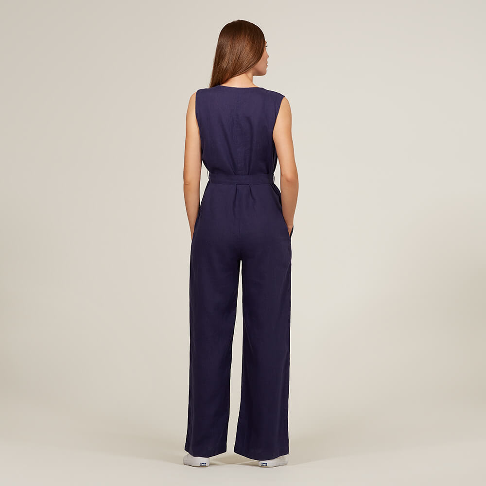 Gia — Linen Jumpsuits, Type - Premium Paper, Single Size - 2 to 8