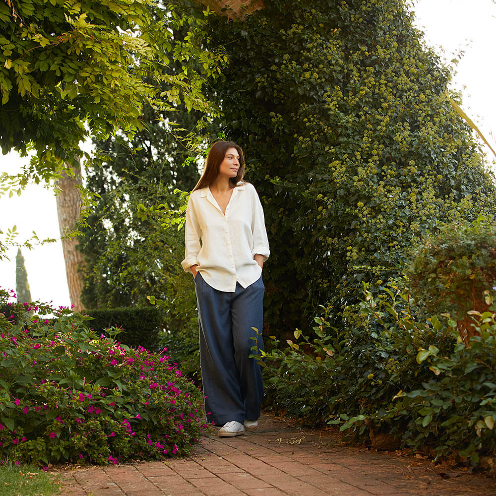 Riva — Linen Shirts, Pants and Shorts - (All Sizes Included)
