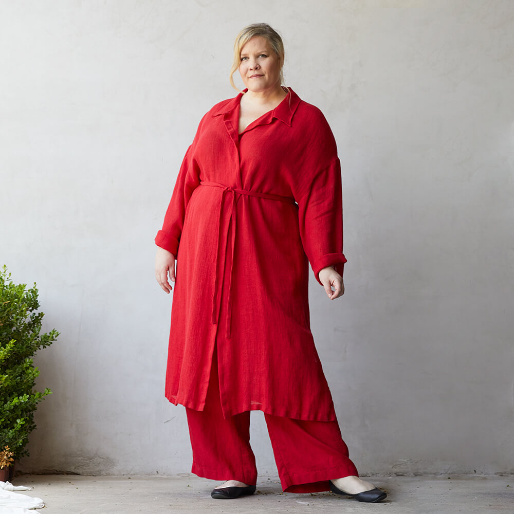 Abbey — Linen Wraps, Cardigans, Pants, Capris and Shorts, Type - Premium Paper, Single Size - 10 to 16