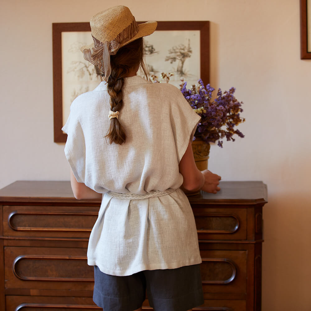 Abbey — Linen Wraps, Cardigans, Pants, Capris and Shorts, Type - Premium Paper, Single Size - 10 to 16