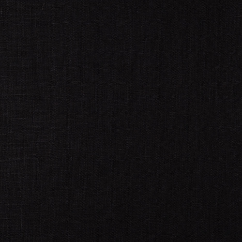 IL019 All-purpose Black 100% Linen Wholesale Fabric by the Bolt