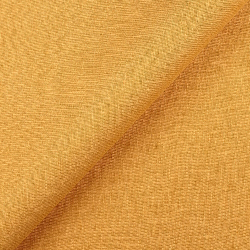 IL020 Handkerchief 100% Linen Fabric Apricot Softened
