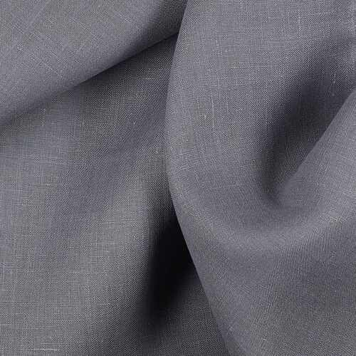 IL019 All-purpose 100% Linen Fabric Monument Softened