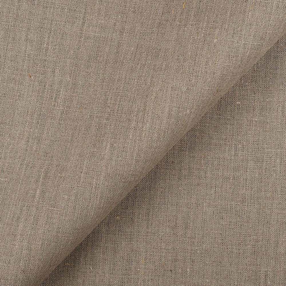 4C22 Rustic  Natural 100% Linen Fabric