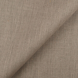 4C22 Rustic  100% Linen Fabric Natural