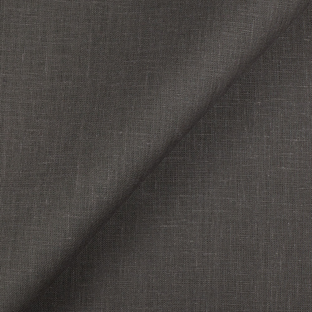 IL019 All-purpose 100% Linen Fabric Graphite Softened