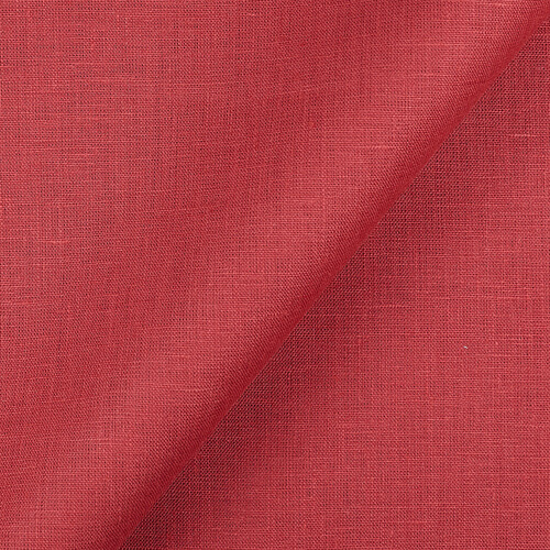 IL019 All-purpose 100% Linen Fabric English Rose Softened