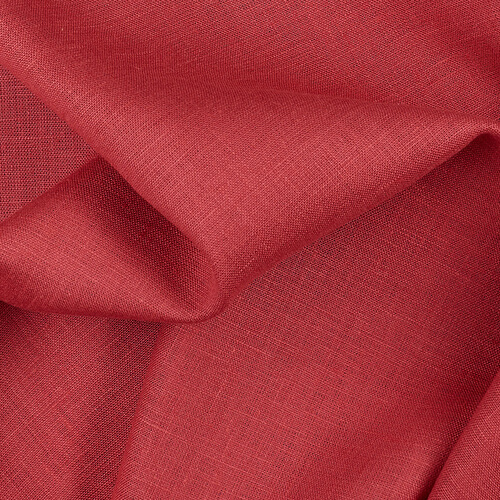 IL019 All-purpose 100% Linen Fabric English Rose Softened