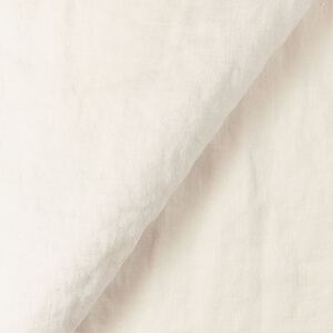 IL019    BLEACHED  FS Signature Finish - 100% Linen - Medium (5.3 oz/yd<sup>2</sup>)