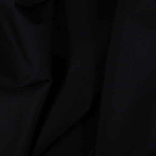 IC023 Faille 100% Cotton Fabric Black Softened