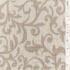 IL002 Textured Jacquard Ivory-natural - Scrolls 100% Linen Fabric