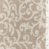 IL002 Textured Jacquard Ivory-natural - Scrolls 100% Linen Fabric