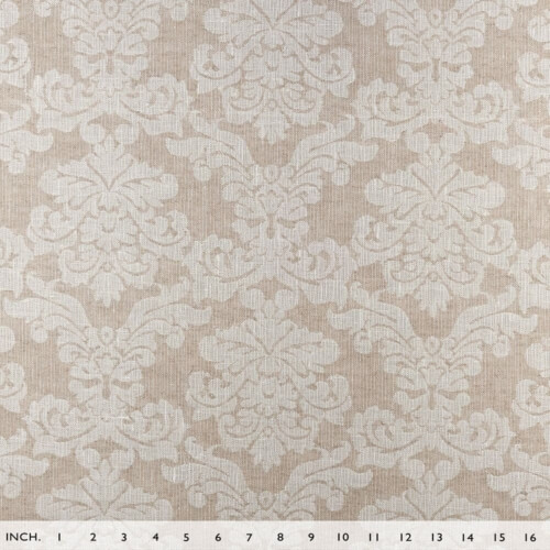 IL002 Textured Jacquard 100% Linen Fabric Ivory-natural - Royal Crest