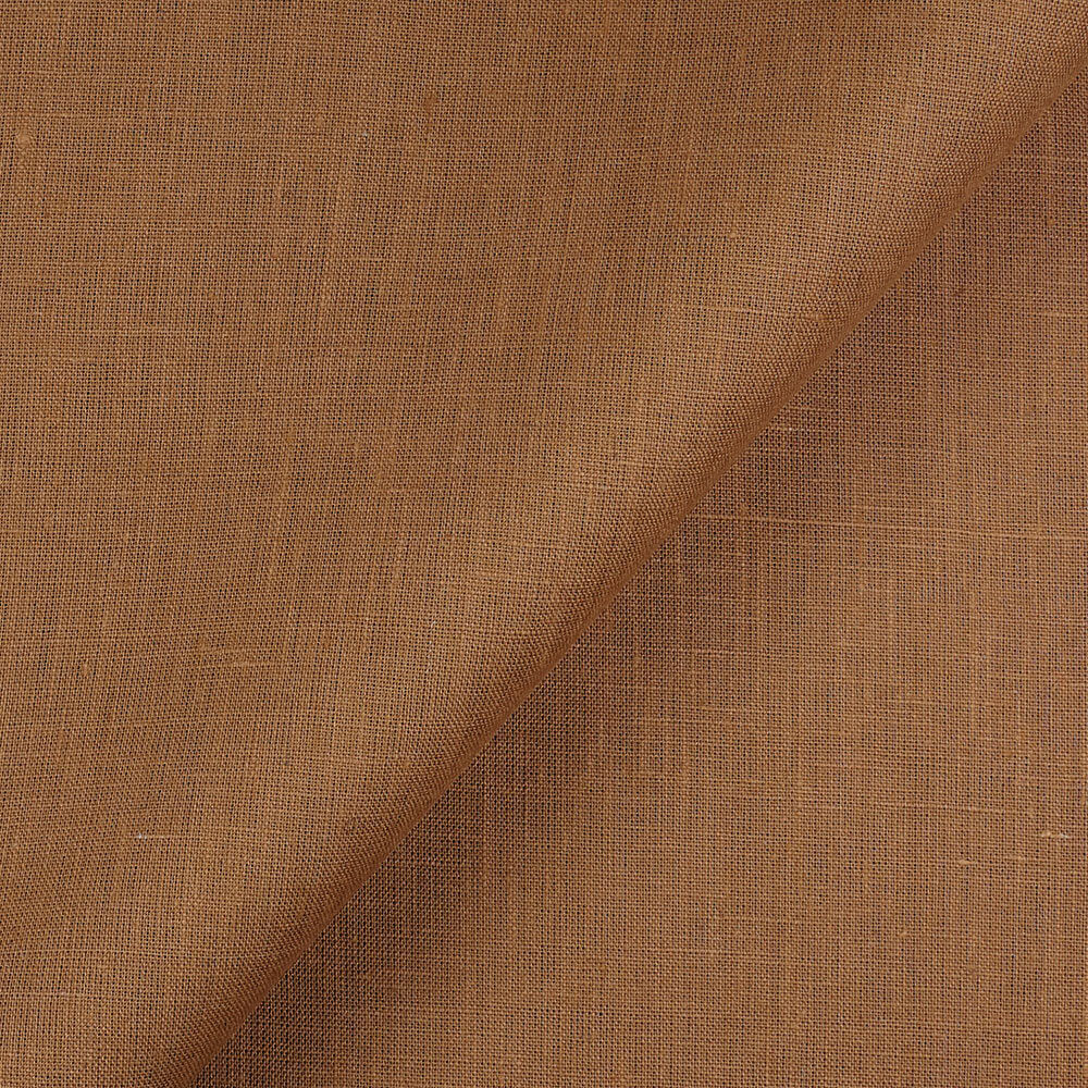 IL019 All-purpose 100% Linen Fabric Ginger Softened