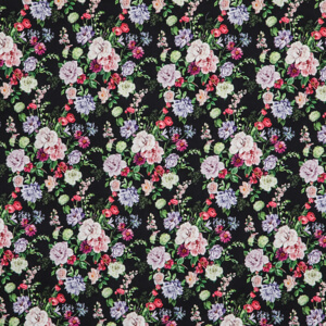 IC012  Miranda    BLACK / MLT  Softened - 100% Cotton - Light (3.4 oz/yd<sup>2</sup>)