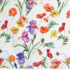 IC012 Poplin White / Mlt Barbara 100% Cotton Fabric