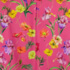 IC012 Poplin Raspberry Rose / Mlt Barbara 100% Cotton Discount Fabric