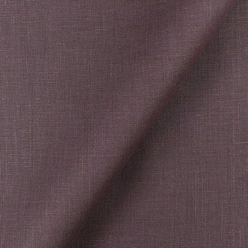 IL019 All-purpose 100% Linen Fabric Montana Grape Softened