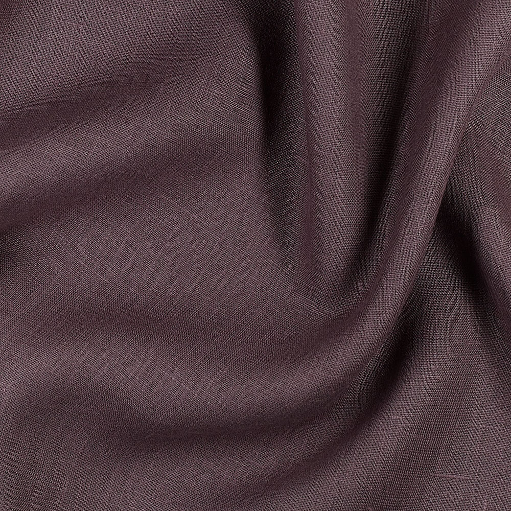 IL019 All-purpose 100% Linen Fabric Montana Grape Softened