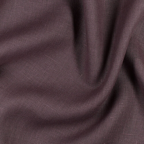 IL019 All-purpose 100% Linen Fabric Montana Grape Softened