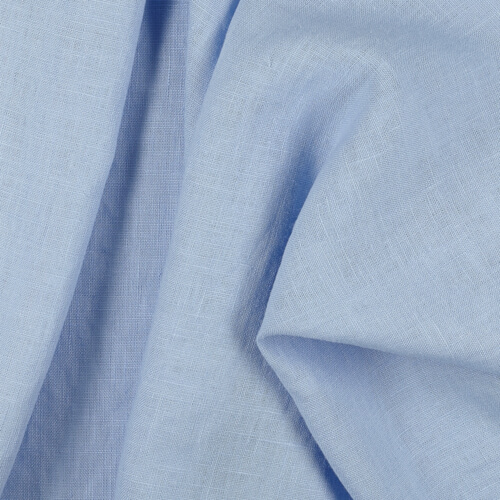 IL019 All-purpose Light Blue 100% Linen Wholesale Fabric by the Bolt