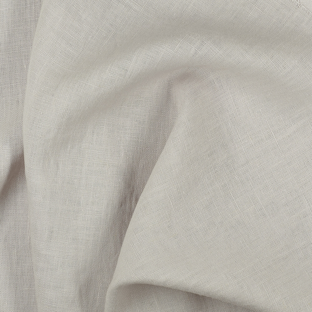 IL019 All-purpose Light Grey 100% Linen Fabric