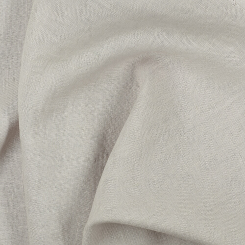 IL019 All-purpose Light Grey 100% Linen Wholesale Fabric by the Bolt