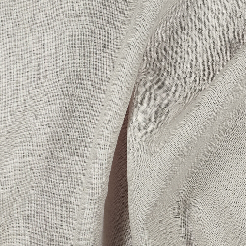 IL019 All-purpose 100% Linen Fabric Light Grey Fs Signature Finish