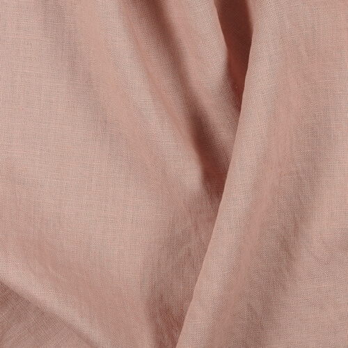 IL019 All-purpose Old Rose 100% Linen Wholesale Fabric by the Bolt