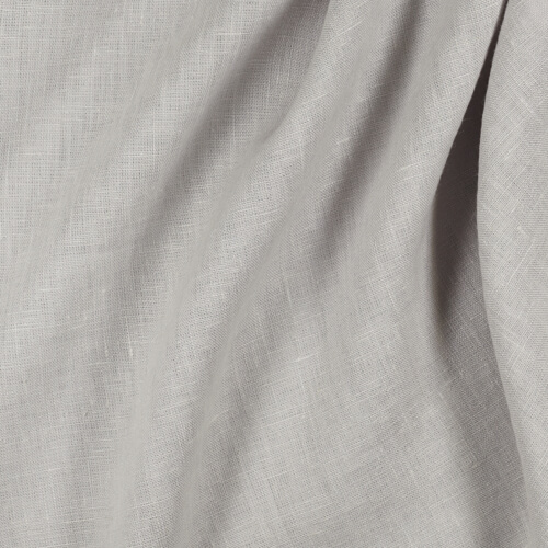 IL019 All-purpose Silver 100% Linen Wholesale Fabric by the Bolt