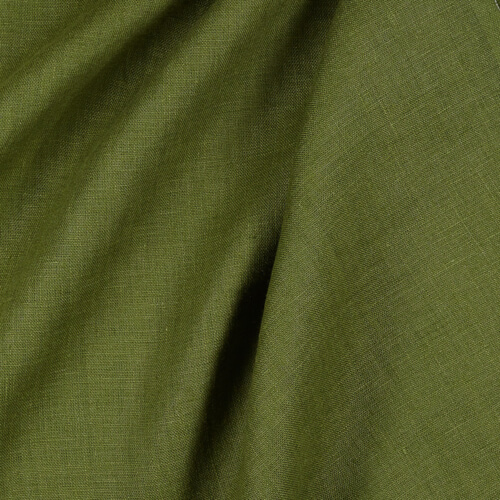 IL019 All-purpose Cedar Green 100% Linen Wholesale Fabric by the Bolt